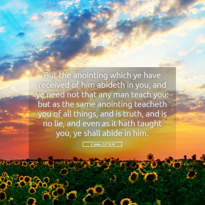 1 John 2:27 — Square (1:1)