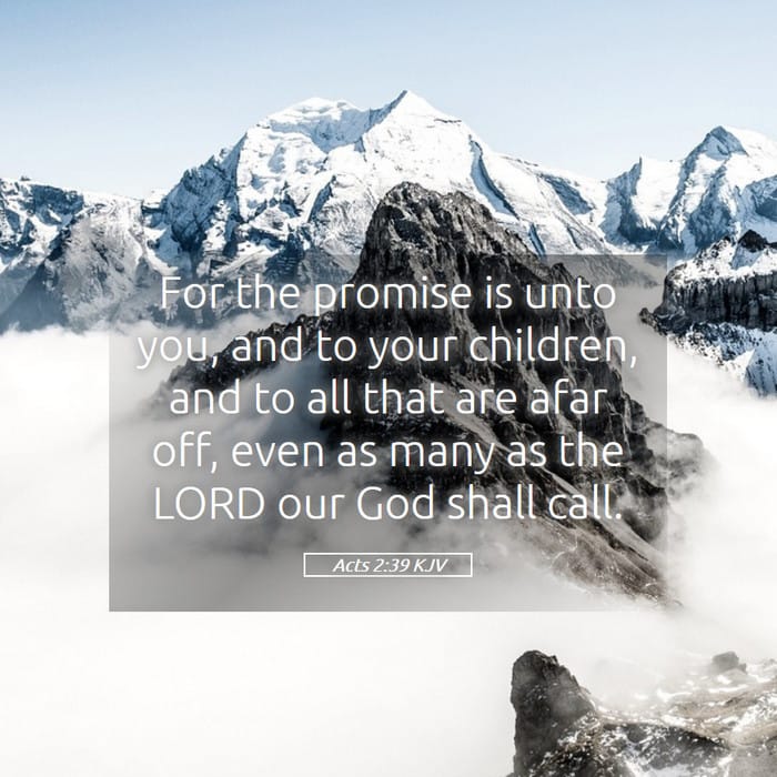 Acts 2:39 — Square (1:1)