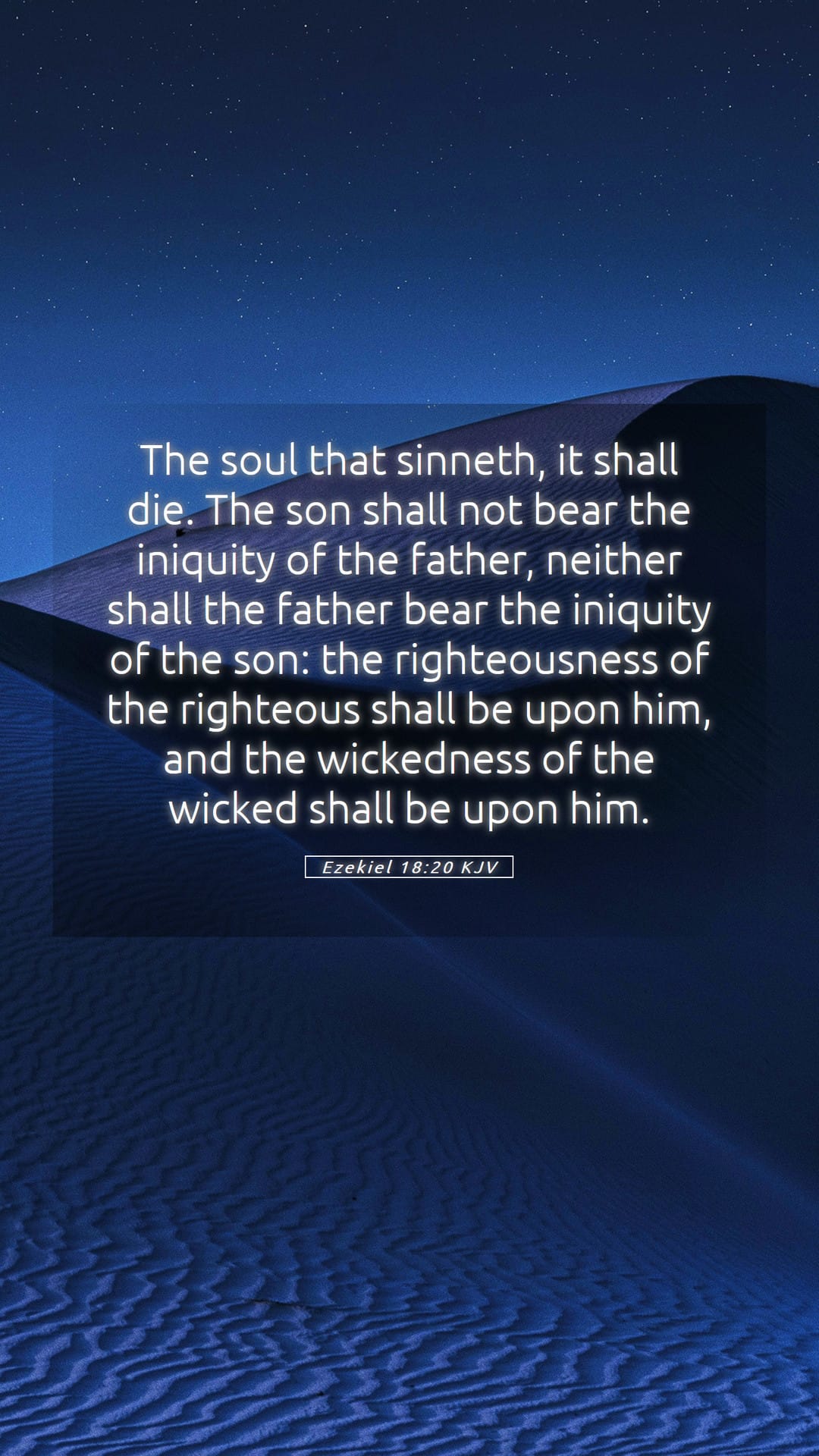 Ezekiel 18:20 — Mobile (Portrait)