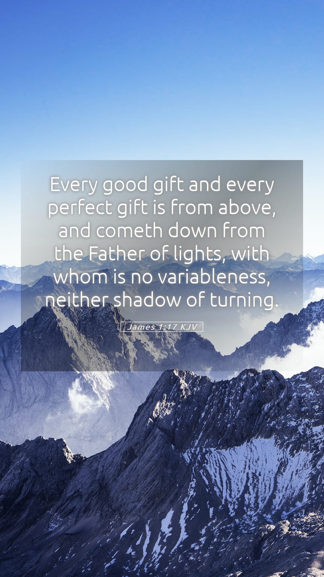 James 1:17 — Mobile (Portrait)