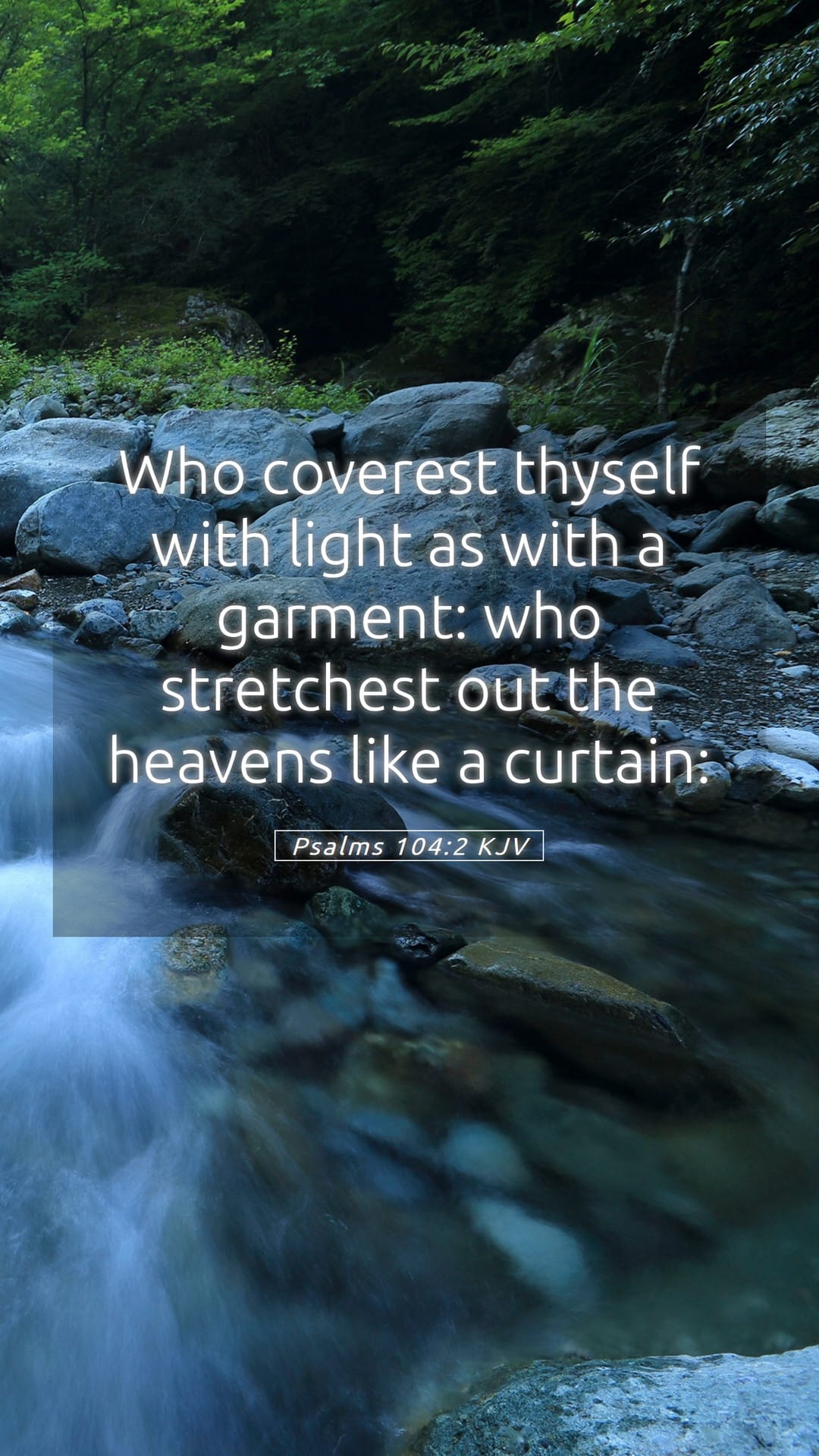 Psalms 104:2 — Mobile (Portrait)