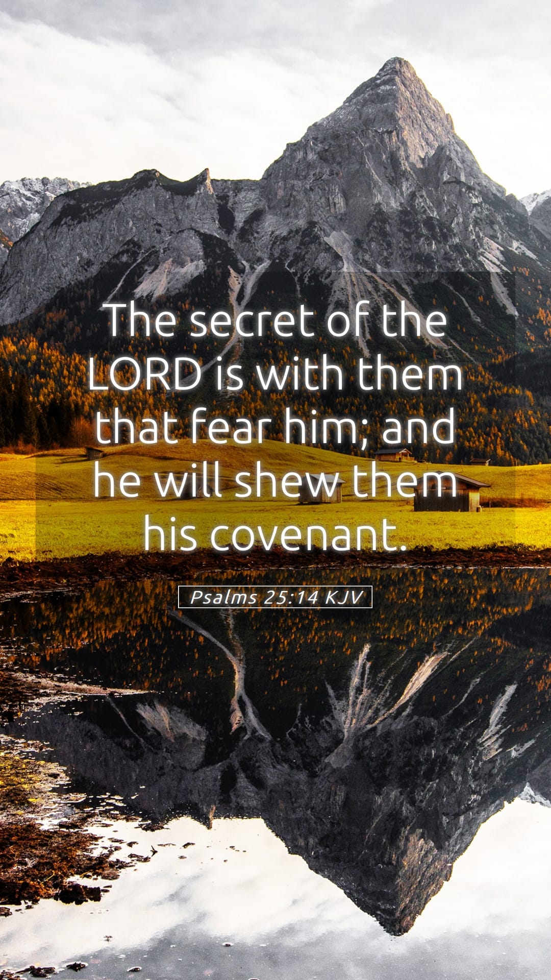 Psalms 25:14 — Mobile (Portrait)