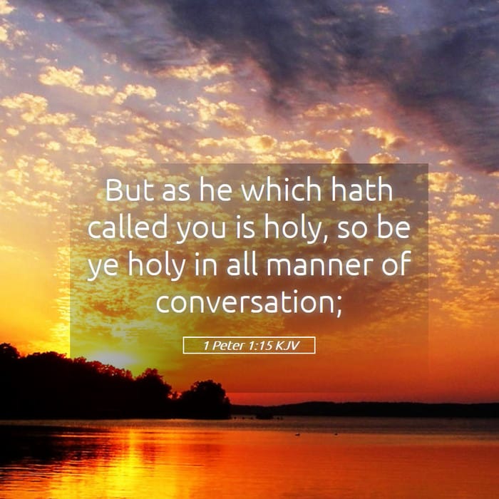 1 Peter 1:15 — Square (1:1)