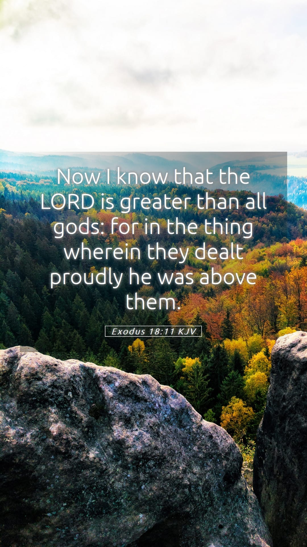 Exodus 18:11 — Mobile (Portrait)