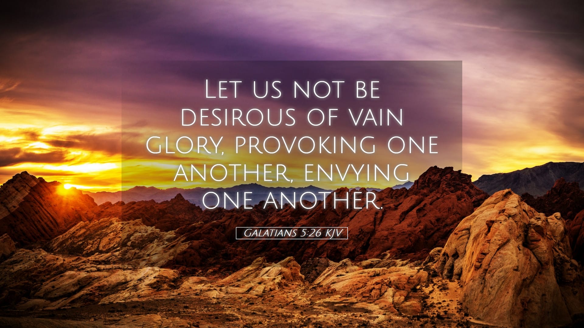 Galatians 5:26 — Desktop (Landscape)
