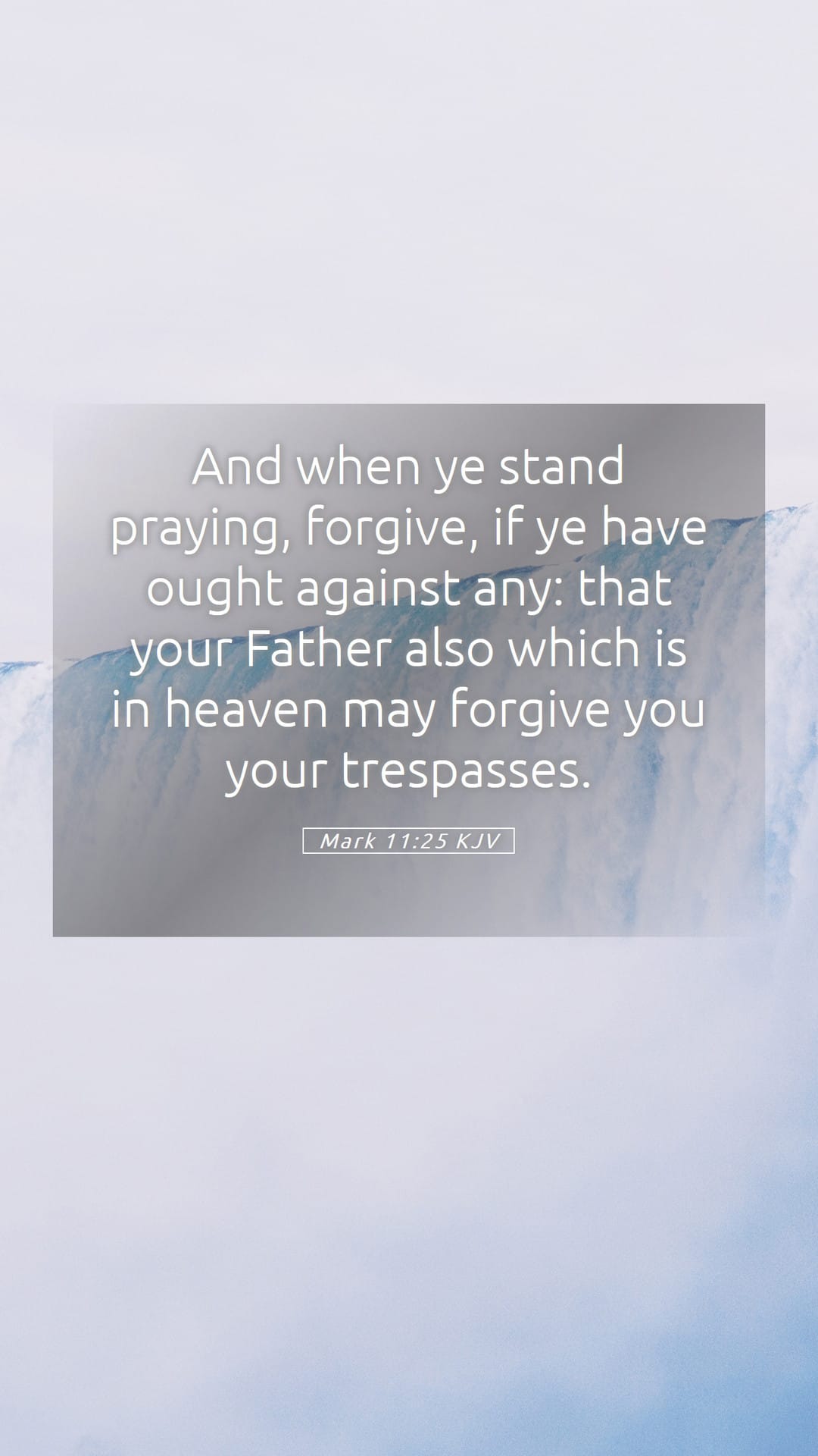 Mark 11:25 — Mobile (Portrait)