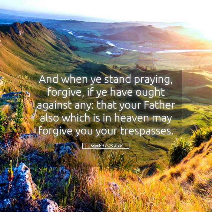 Mark 11:25 — Square (1:1)