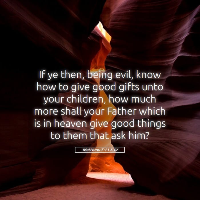 Matthew 7:11 — Square (1:1)