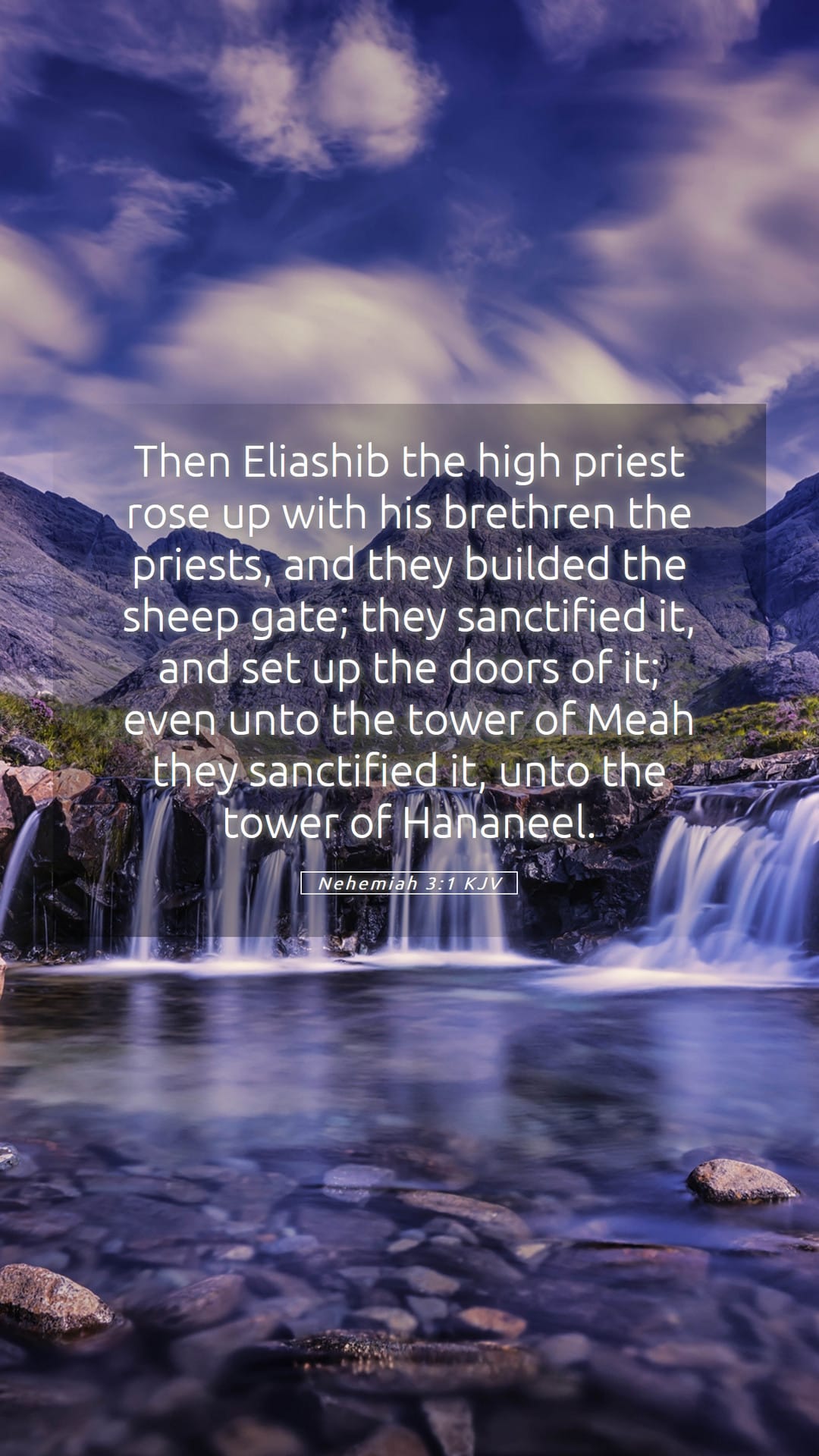 Nehemiah 3:1 — Mobile (Portrait)