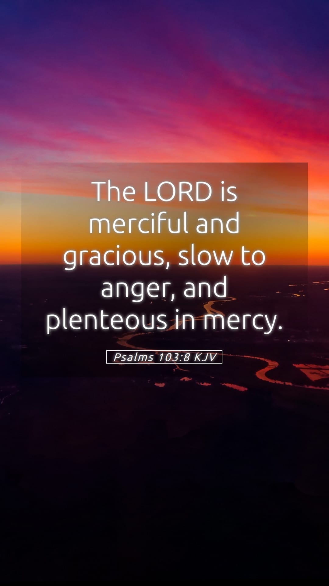 Psalms 103:8 — Mobile (Portrait)