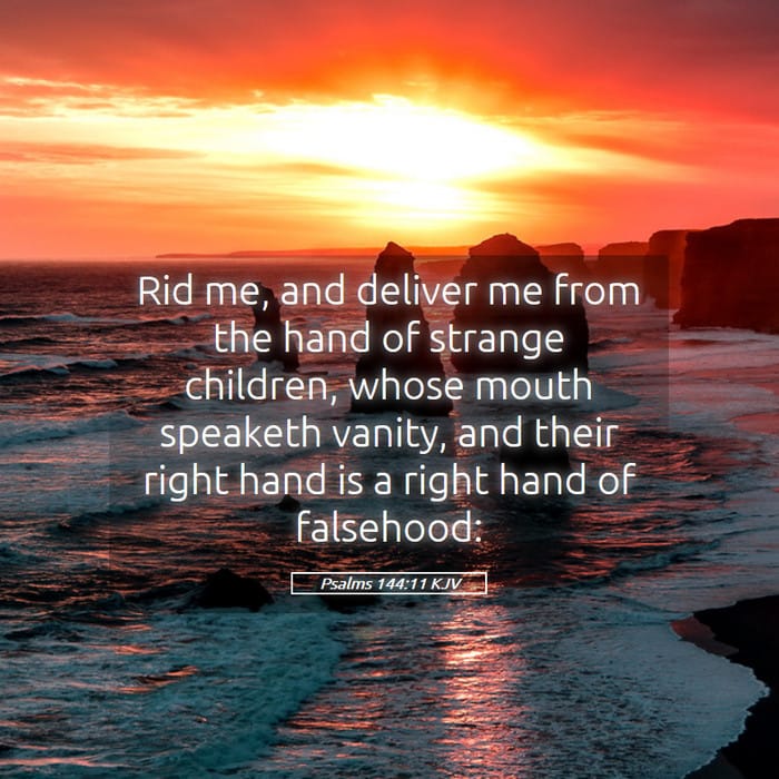 Psalms 144:11 — Square (1:1)