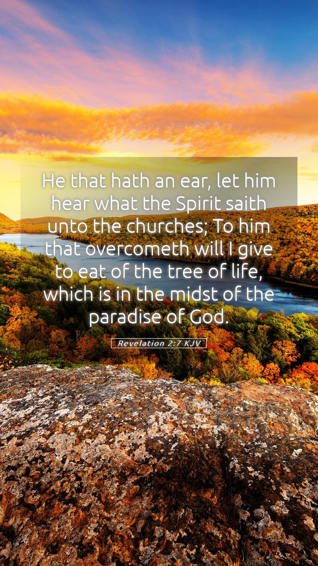 Revelation 2:7 — Mobile (Portrait)