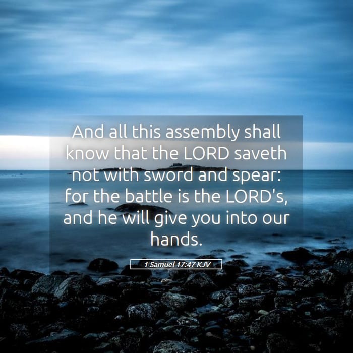 1 Samuel 17:47 — Square (1:1)