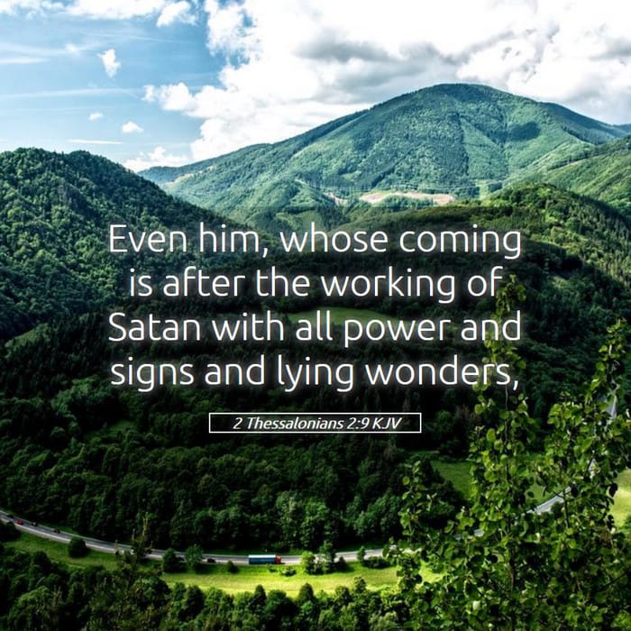 2 Thessalonians 2:9 — Square (1:1)