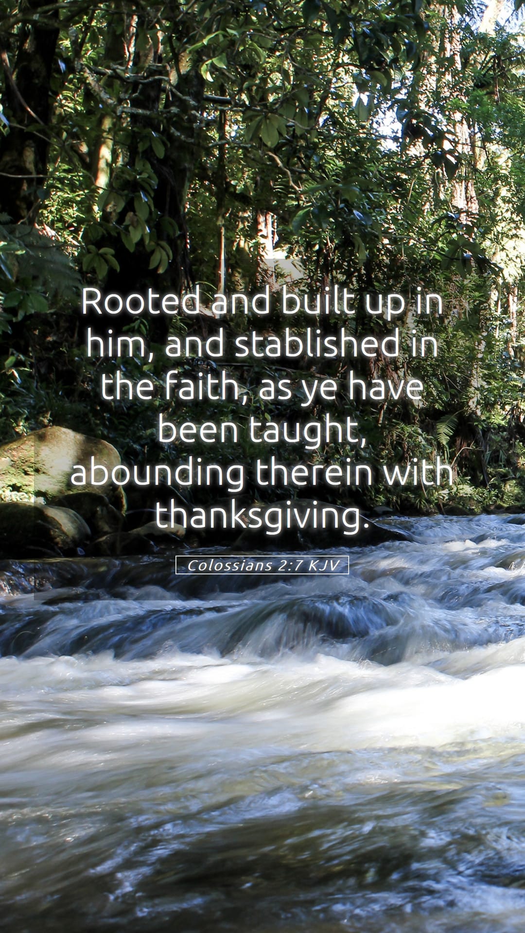 Colossians 2:7 — Mobile (Portrait)