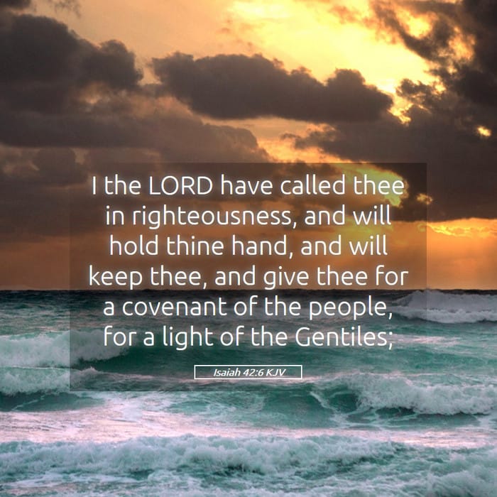 Isaiah 42:6 — Square (1:1)