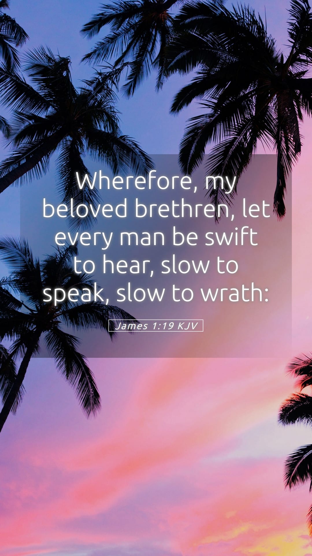 James 1:19 — Mobile (Portrait)