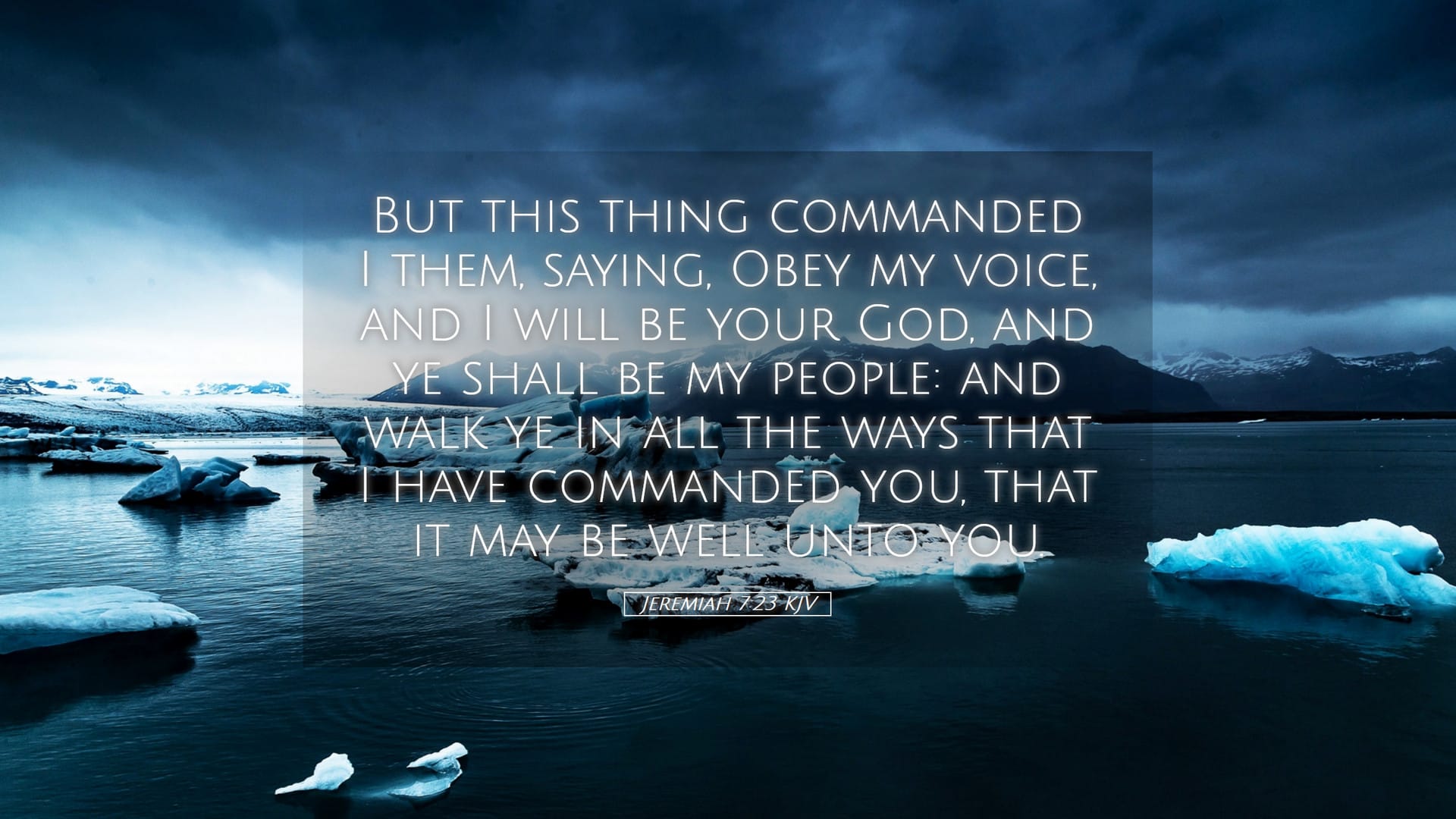 Jeremiah 7:23 — Desktop (Landscape)