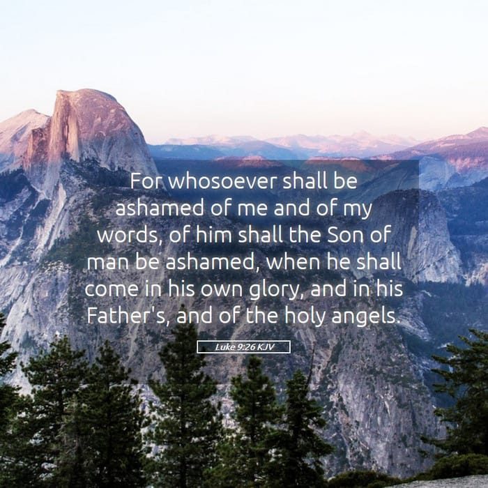 Luke 9:26 — Square (1:1)