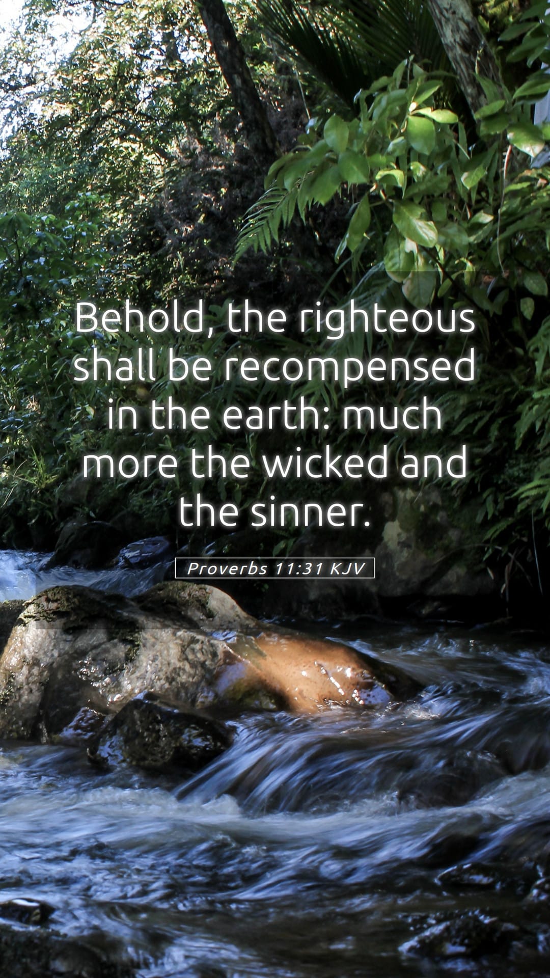 Proverbs 11:31 — Mobile (Portrait)