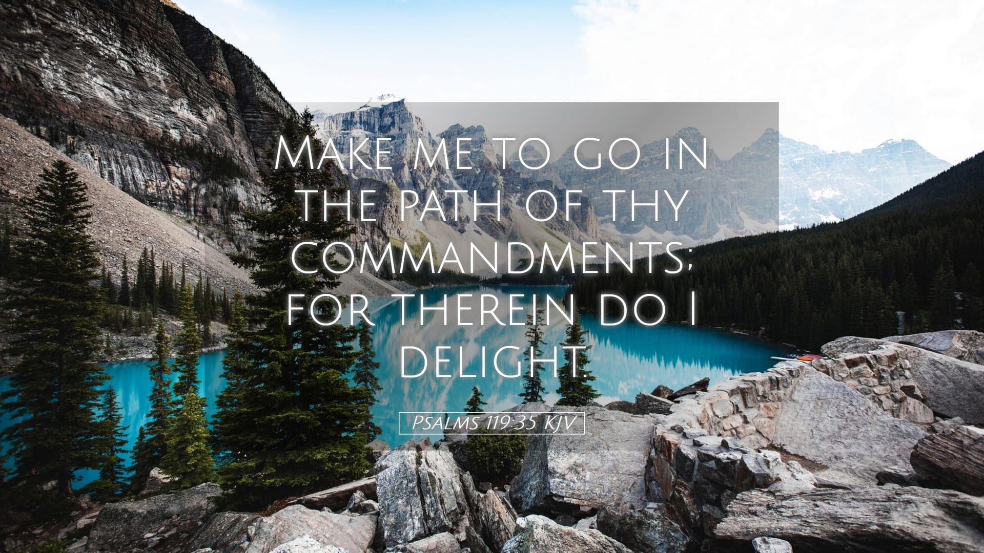 Psalms 119:35 — Desktop (Landscape)
