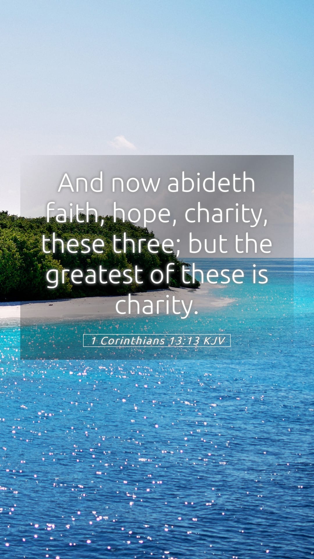 1 Corinthians 13:13 — Mobile (Portrait)