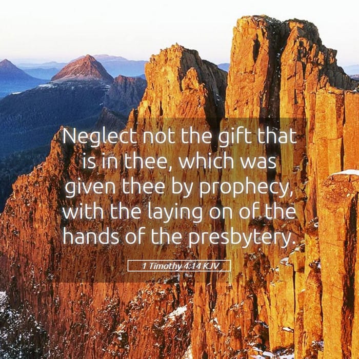 1 Timothy 4:14 — Square (1:1)