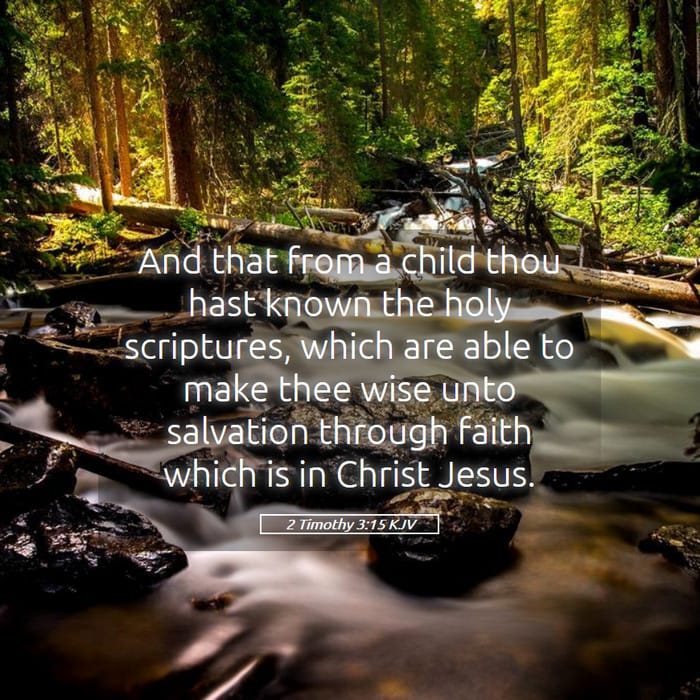 2 Timothy 3:15 — Square (1:1)