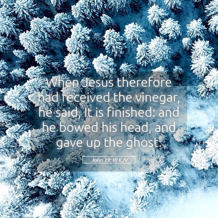 John 19:30 — Square (1:1)