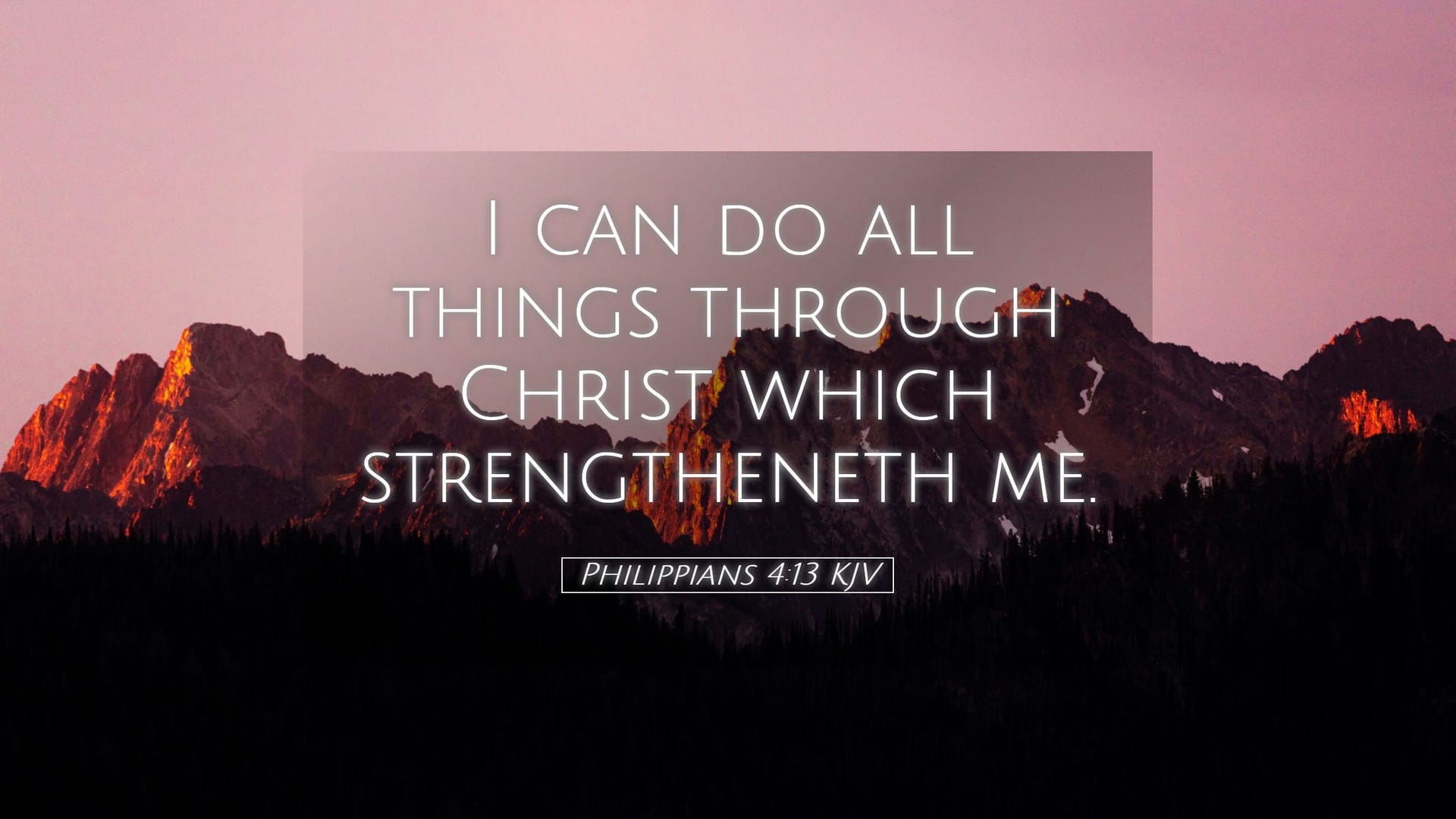 Philippians 4:13 — Desktop (Landscape)