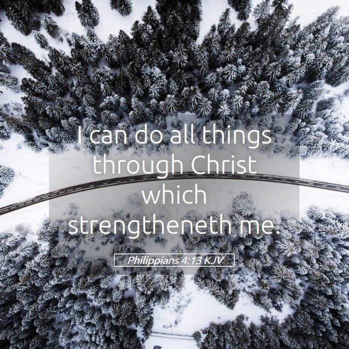 Philippians 4:13 — Square (1:1)