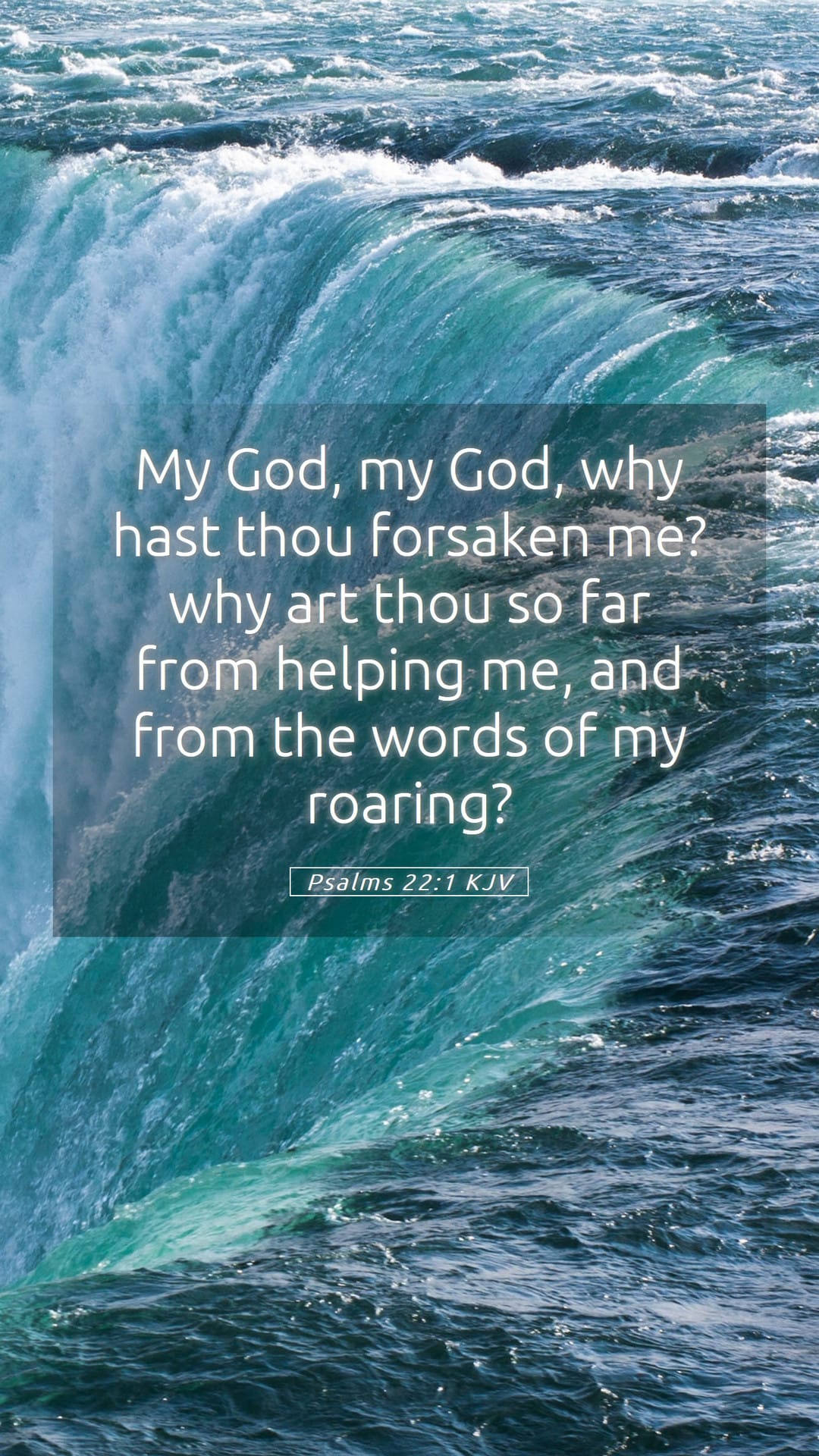 Psalms 22:1 — Mobile (Portrait)
