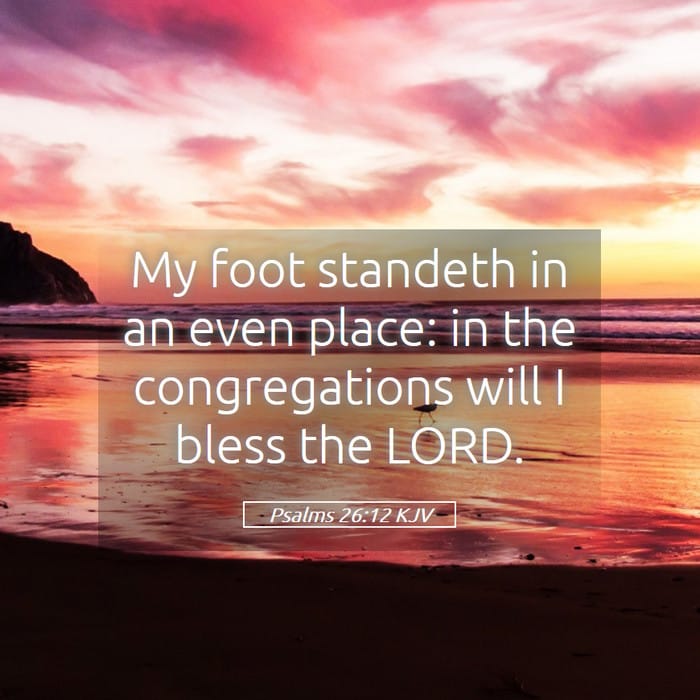 Psalms 26:12 — Square (1:1)