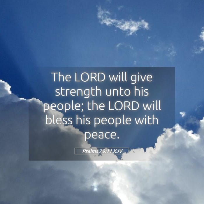 Psalms 29:11 — Square (1:1)