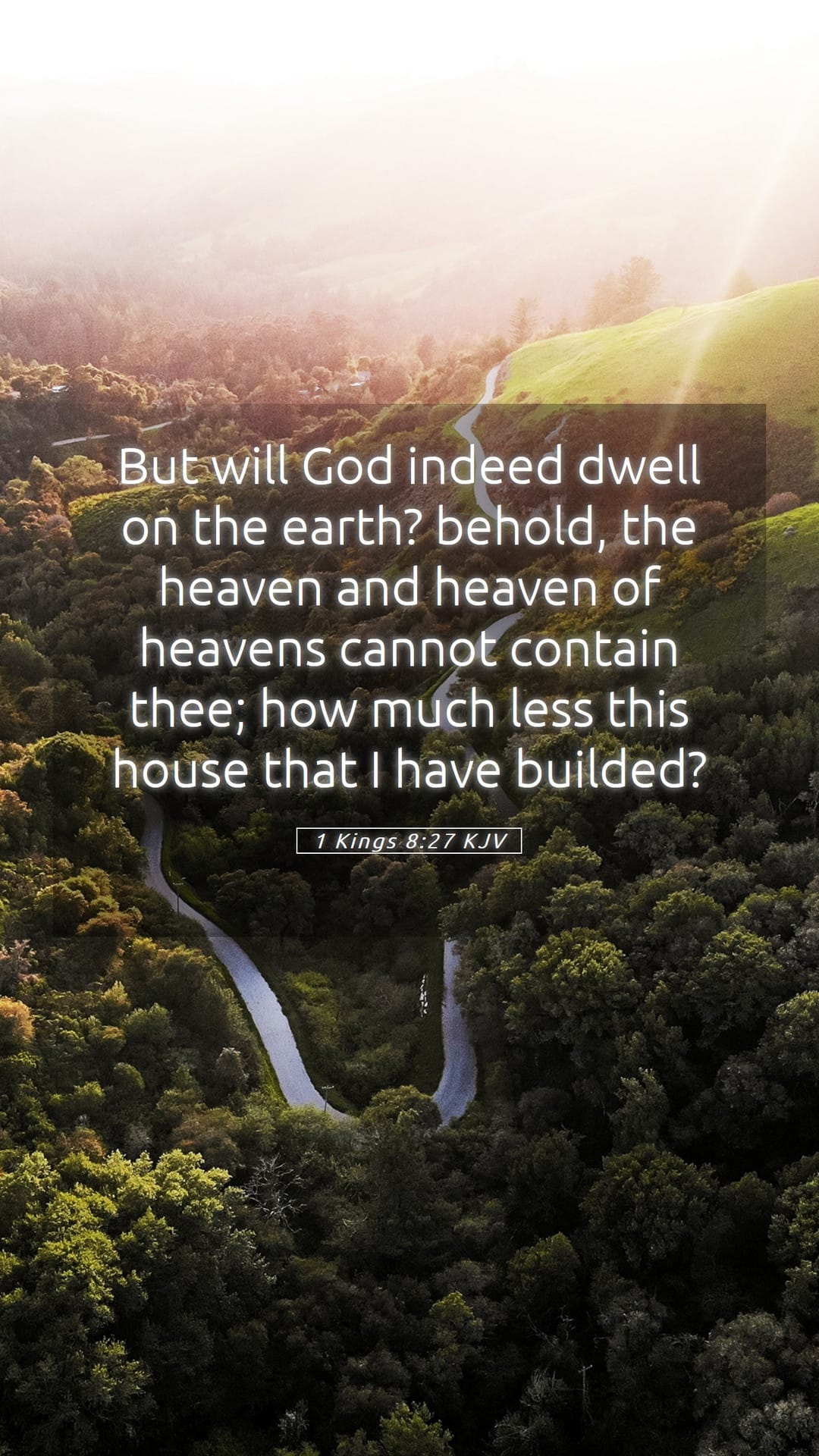 1 Kings 8:27 — Mobile (Portrait)