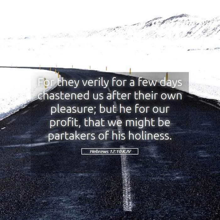 Hebrews 12:10 — Square (1:1)