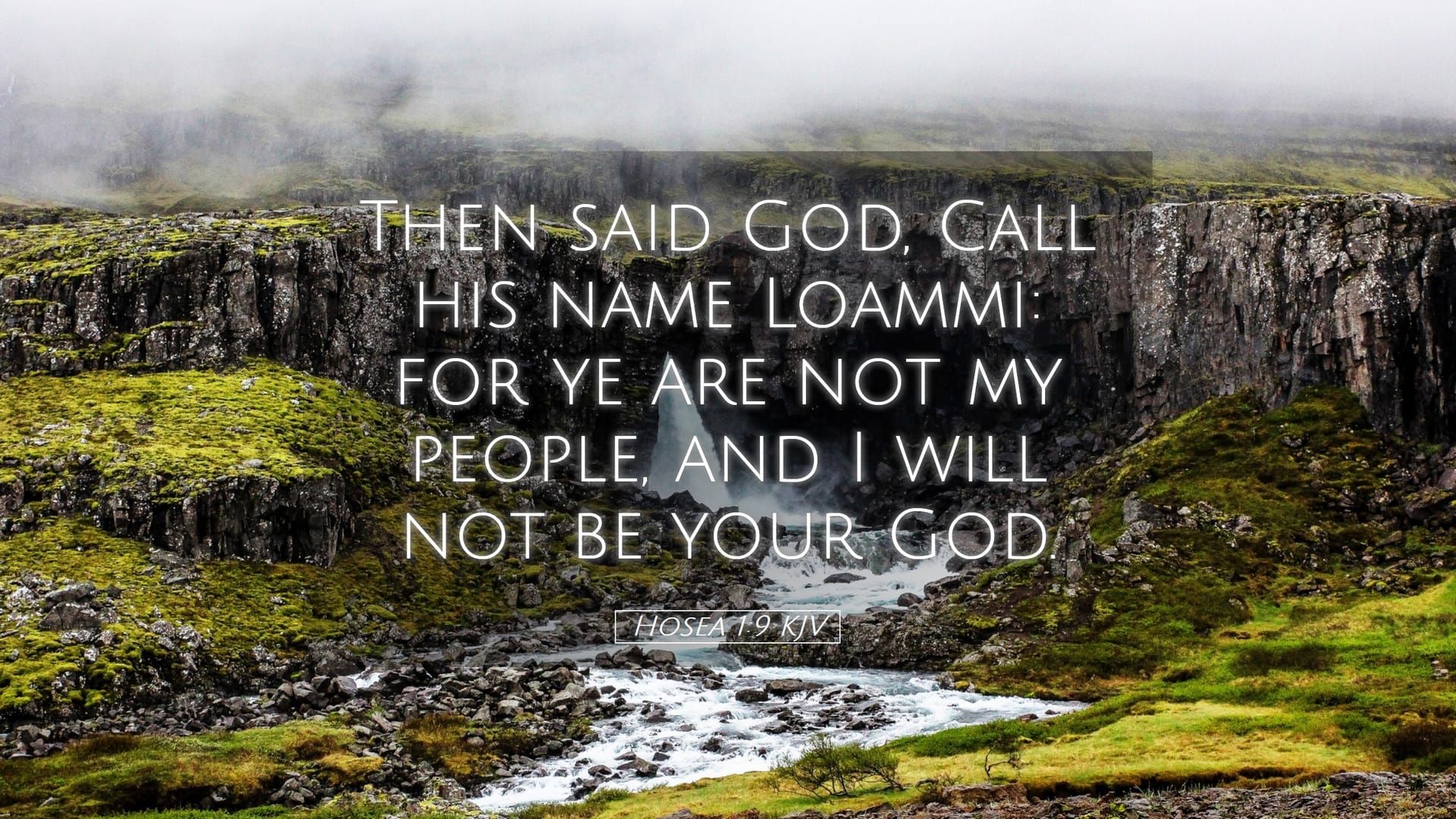 Hosea 1:9 — Desktop (Landscape)