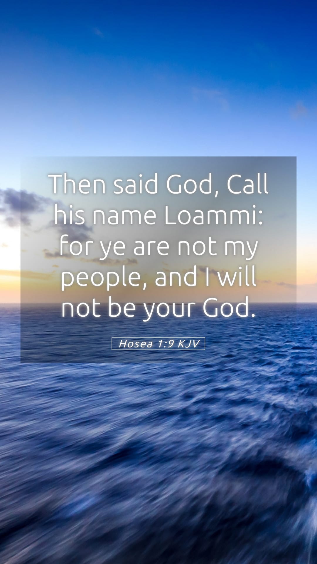 Hosea 1:9 — Mobile (Portrait)