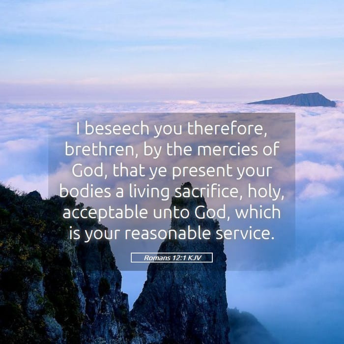 Romans 12:1 — Square (1:1)