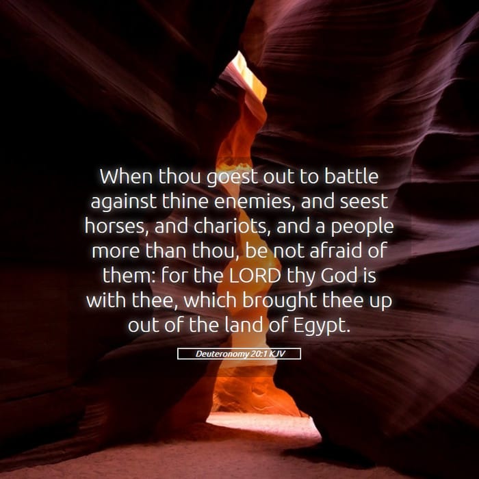 Deuteronomy 20:1 — Square (1:1)