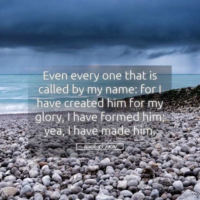 Isaiah 43:7 — Square (1:1)
