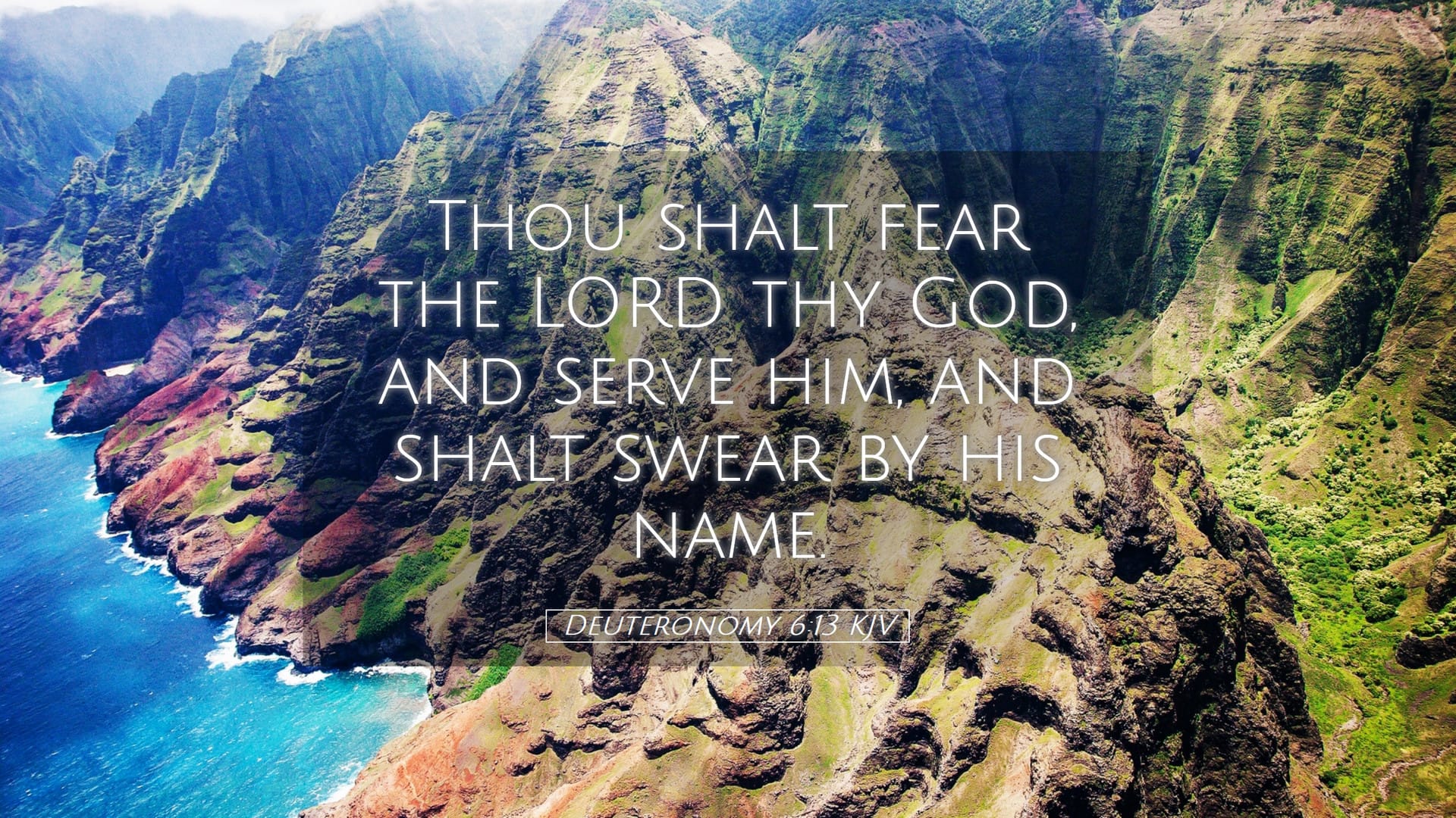 Deuteronomy 6:13 — Desktop (Landscape)