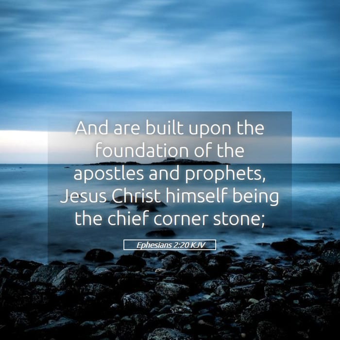 Ephesians 2:20 — Square (1:1)