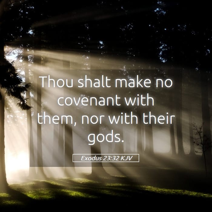 Exodus 23:32 — Square (1:1)