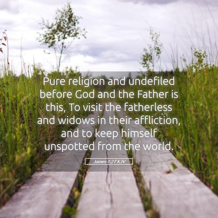James 1:27 — Square (1:1)
