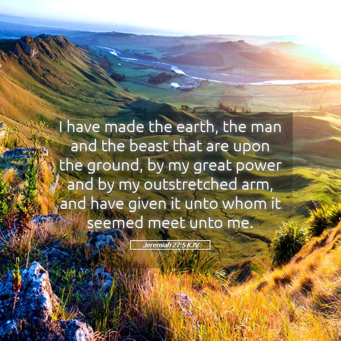 Jeremiah 27:5 — Square (1:1)