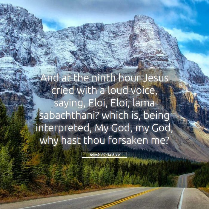 Mark 15:34 — Square (1:1)