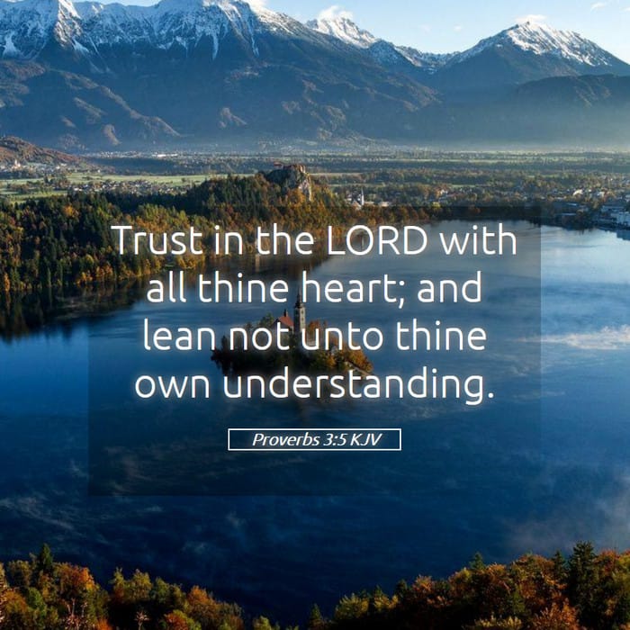 Proverbs 3:5 — Square (1:1)