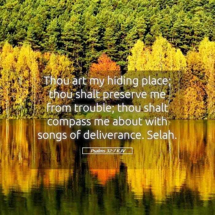 Psalms 32:7 — Square (1:1)