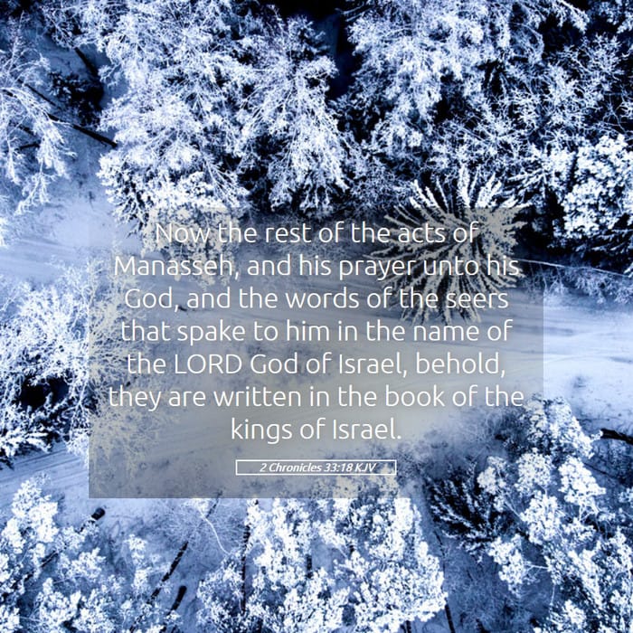 2 Chronicles 33:18 — Square (1:1)